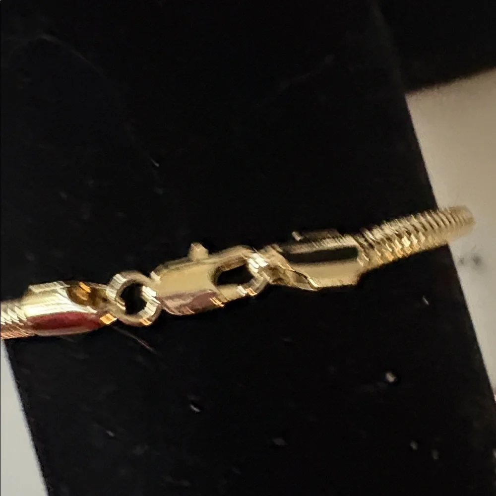 New 14k Gold Plated Snake Bracelet #80